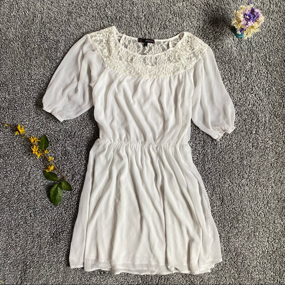 White Sun Dress